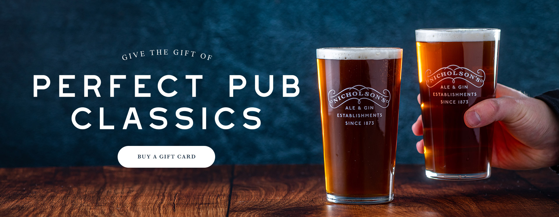Nicholson’s Pub Gift Voucher at The Green Man in London