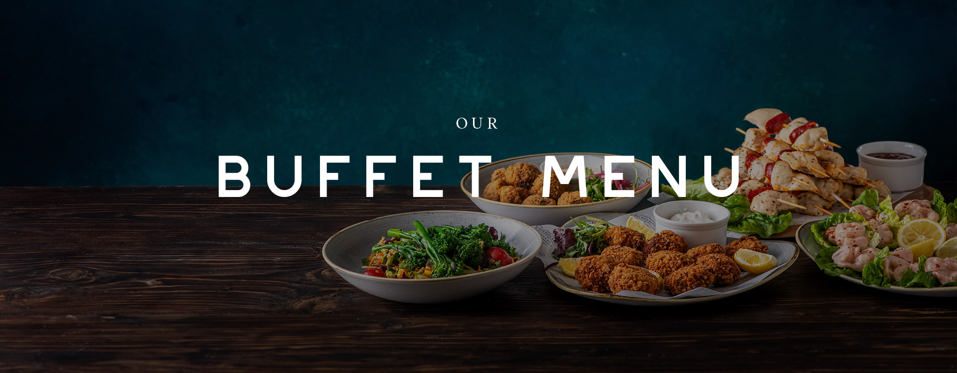 Buffet menu at The Green Man - Book a table